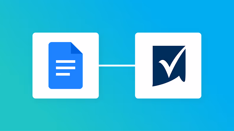 GoogleドキュメントとSmartsheetの連携イメージ
