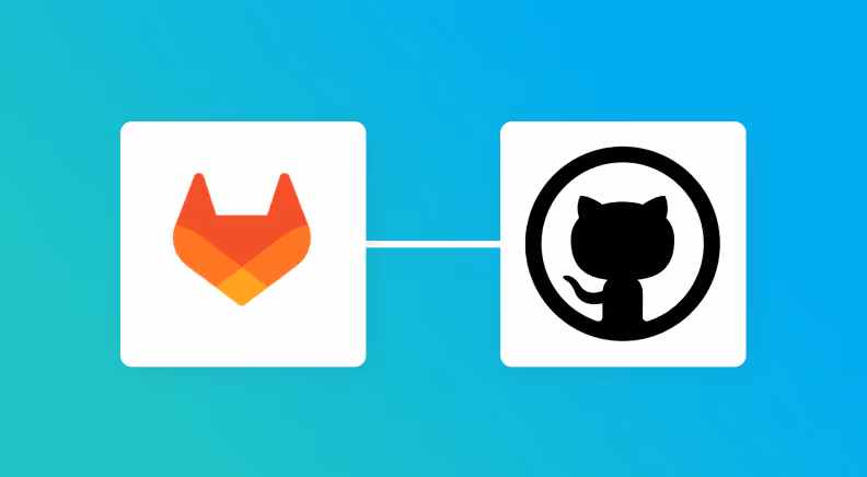GitLabとGitHubの連携イメージ