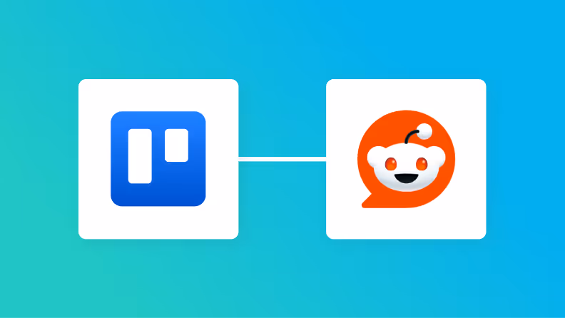 TrelloとRedditの連携イメージ