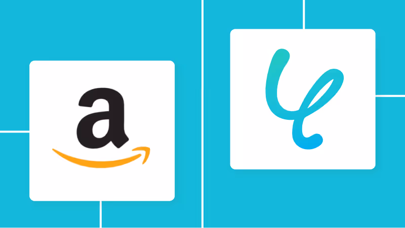 Amazon Seller CentralとYoomの連携イメージ