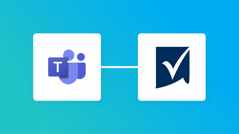 Microsoft TeamsとSmartsheetの連携イメージ