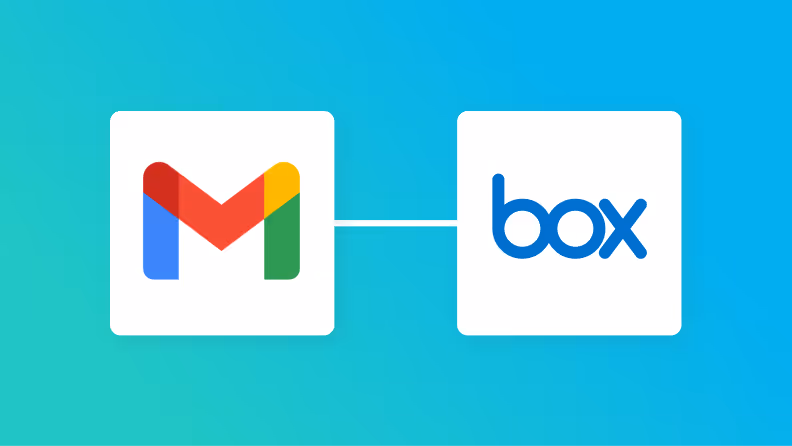GmailとBoxの連携イメージ