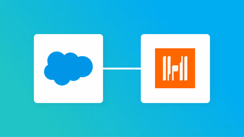 SalesforceとHarvestの連携イメージ