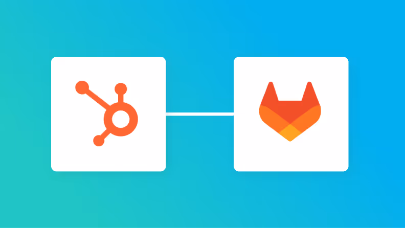 HubSpotとGitLabの連携イメージ