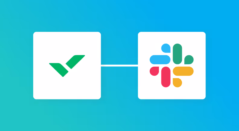 WrikeとSlackの連携イメージ