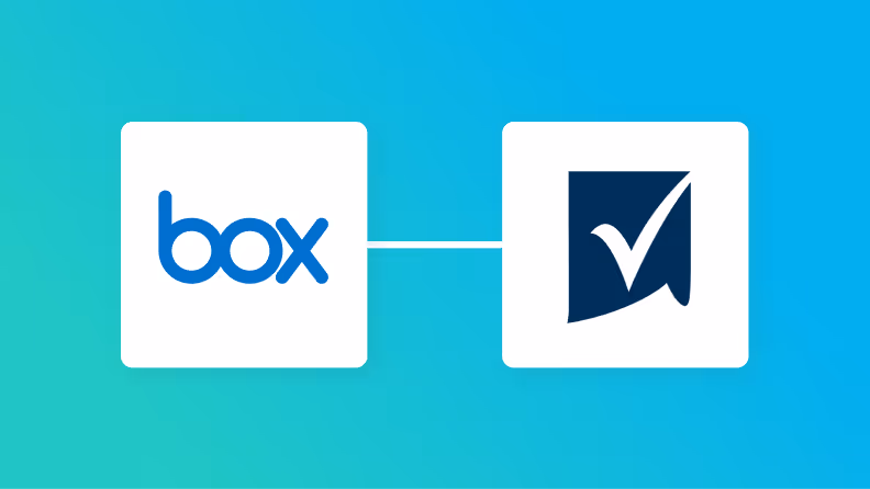 BoxとSmartsheetの連携イメージ