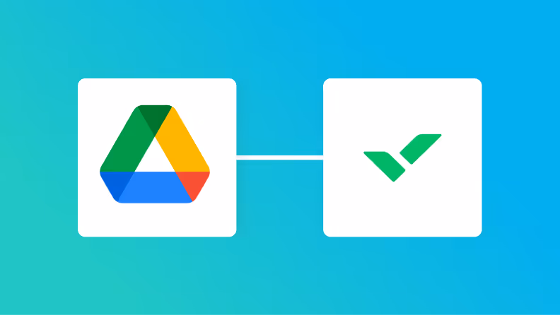 Google DriveとWrikeの連携イメージ