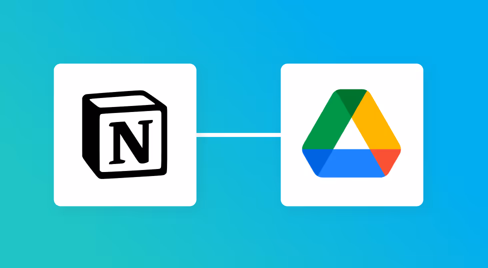 NotionとGoogle Driveの連携イメージ