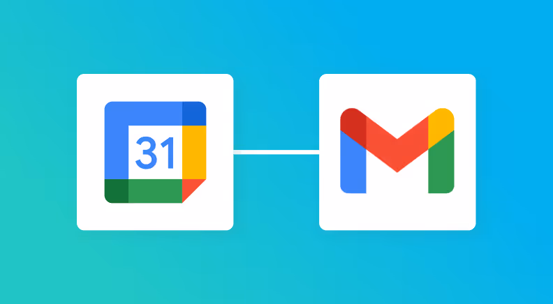 GoogleカレンダーとGmailの連携イメージ