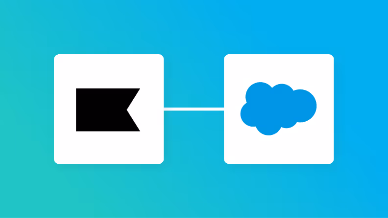 KlaviyoとSalesforceの連携イメージ