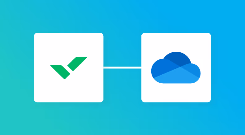 WrikeとOneDriveの連携イメージ