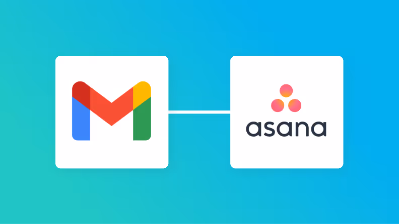 GmailとAsanaの連携イメージ