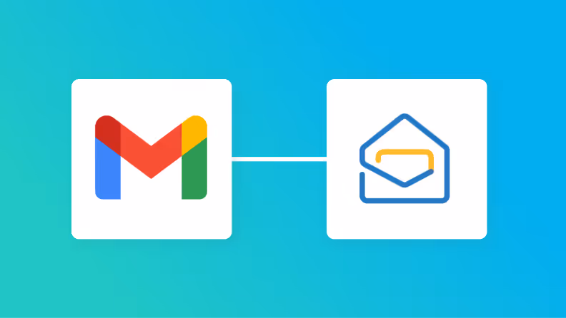 GmailとZoho Mailの連携イメージ