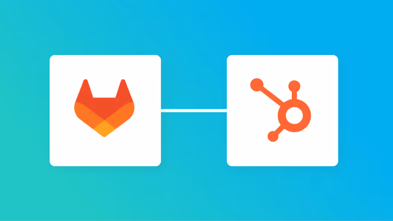 GitLabとSHubSpotの連携イメージ