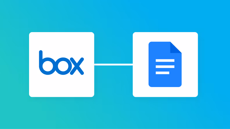 BoxとGoogleドキュメントの連携イメージ