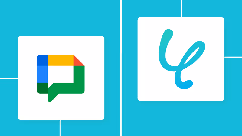 Google ChatとYoomの連携イメージ