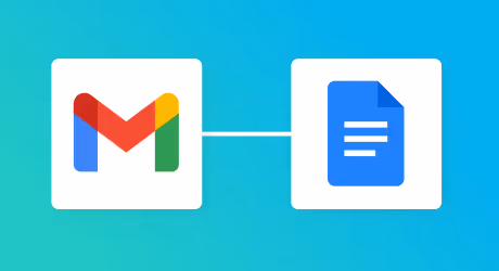 GmailとGoogleドキュメントの連携イメージ