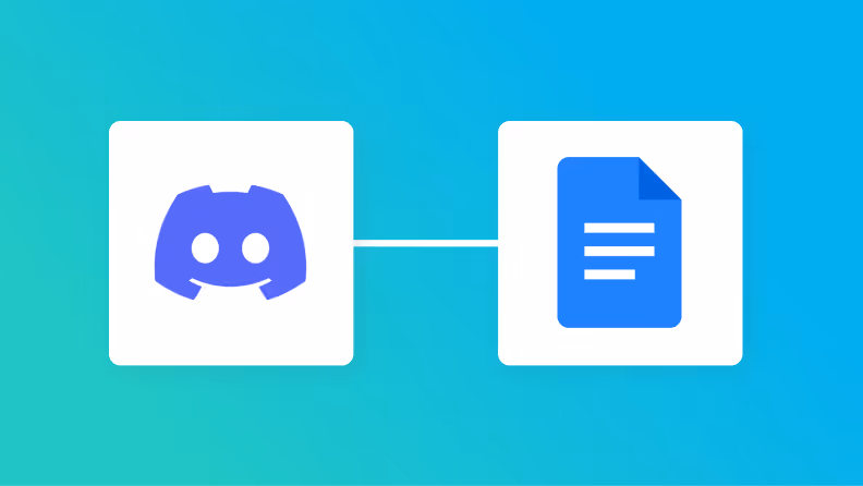 DiscordとGoogleドキュメントの連携イメージ