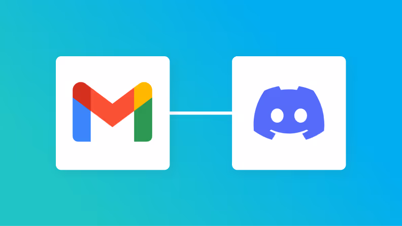 GmailとDiscordの連携イメージ