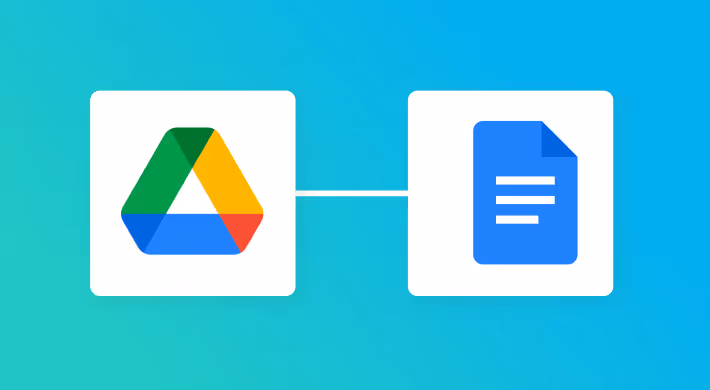 Google DriveとGoogleドキュメントの連携イメージ