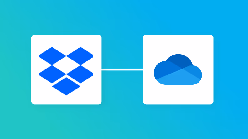 DropboxとOneDriveの連携イメージ