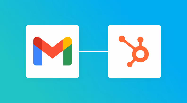 GmailとHubSpotの連携イメージ