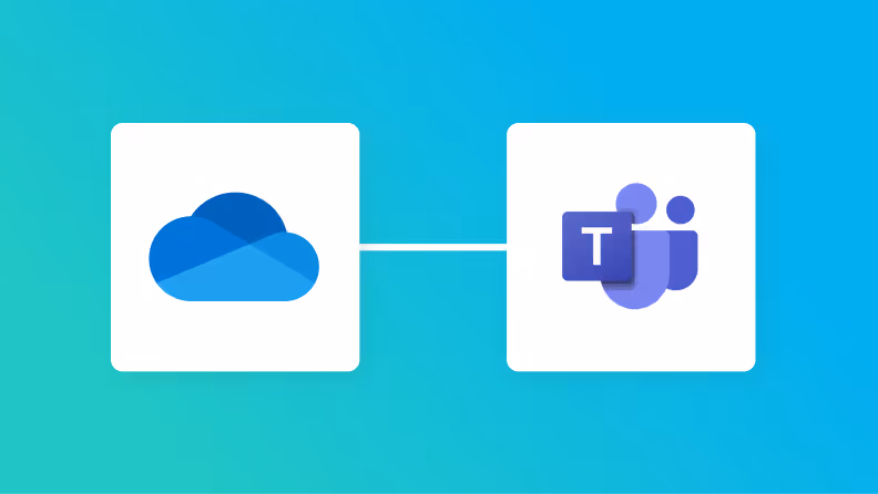 OneDriveとMicrosoft Teamsの連携イメージ