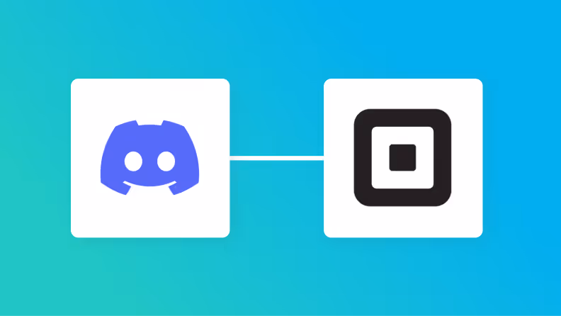 DiscordとSquareの連携イメージ