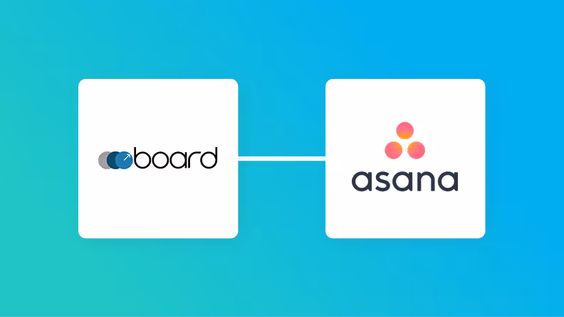 boardとAsanaの連携イメージ