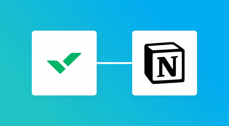 WrikeとNotionの連携イメージ