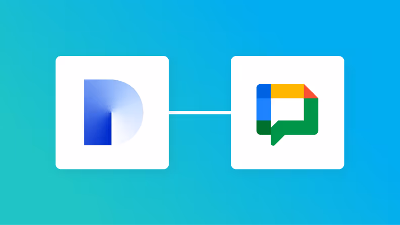 Googleフォーム、Dify、Google Chatの連携イメージ