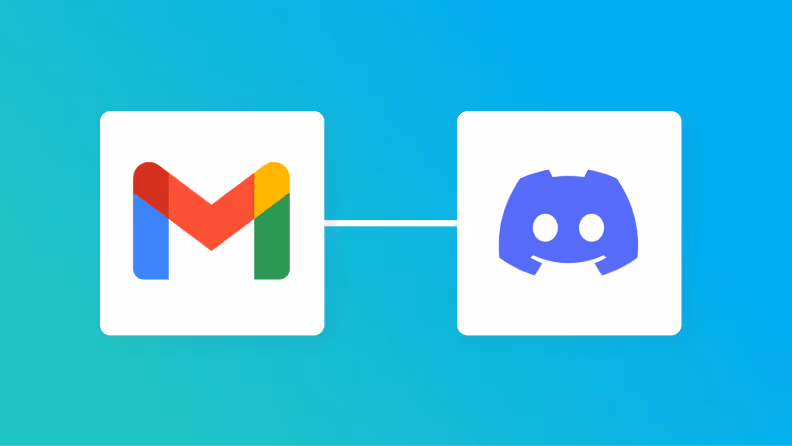 GmailとDiscordの連携イメージ