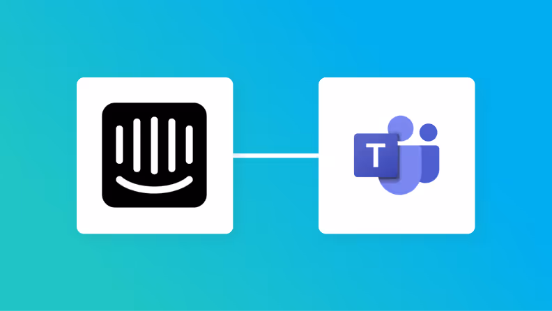 IntercomとMicrosoft Teamsの連携イメージ