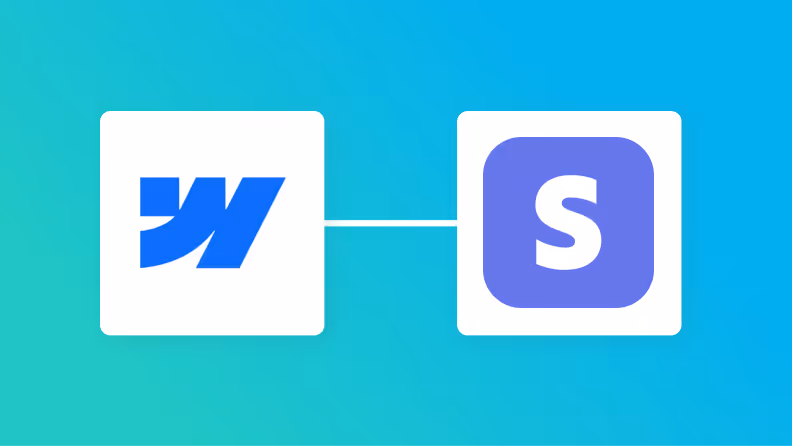 WebflowとStripeの連携イメージ