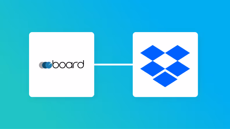 boardとDropboxの連携イメージ