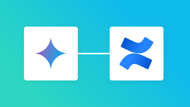 GeminiとConfluenceの連携イメージ