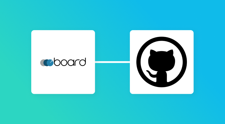 boardとGitHubの連携イメージ