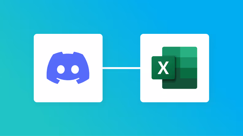 DiscordとMicrosoft Excelの連携イメージ