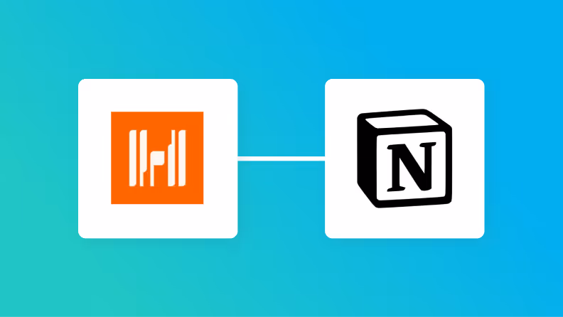 HarvestとNotionの連携イメージ