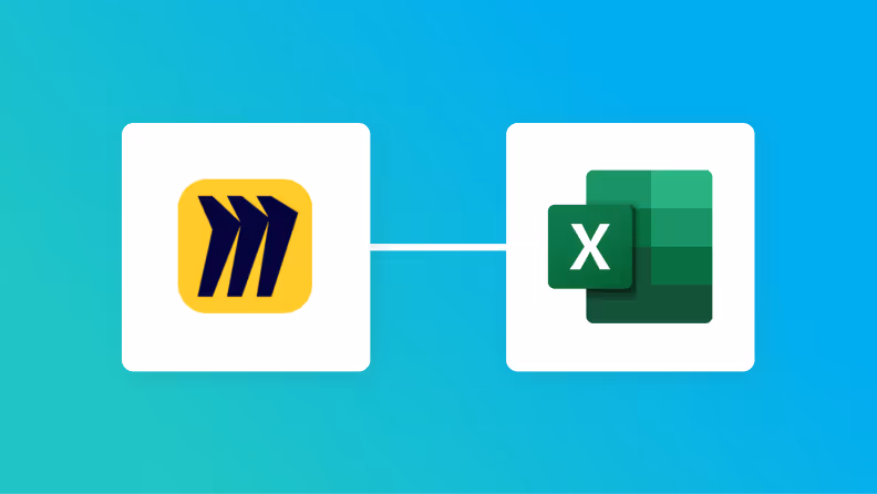 MiroとMicrosoft Excelの連携イメージ