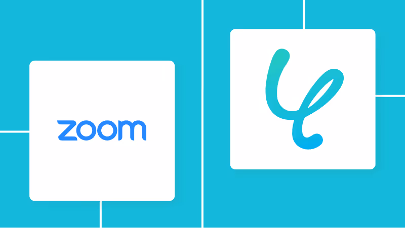 ZoomとYoomの連携イメージ