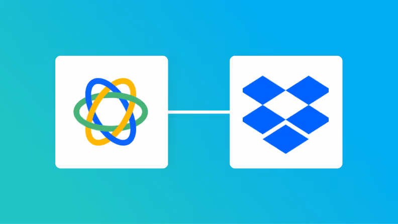 CloseとDropboxの連携イメージ