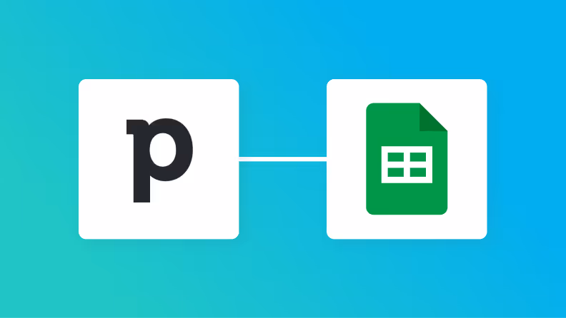 PipedriveとGoogle スプレッドシートの連携イメージ