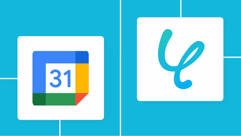 GoogleカレンダーとYoomの連携イメージ