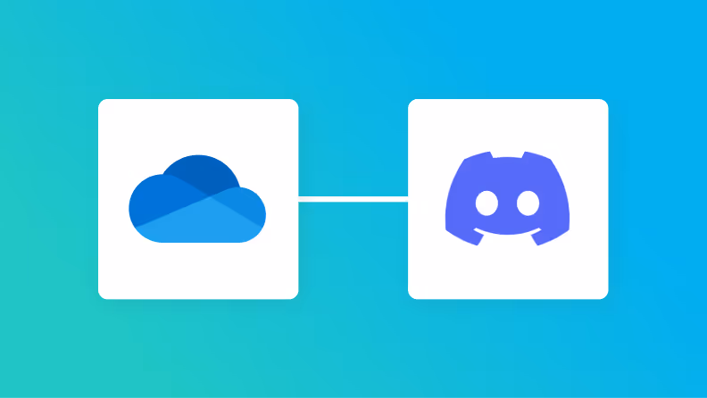 OneDriveとDiscordの連携イメージ