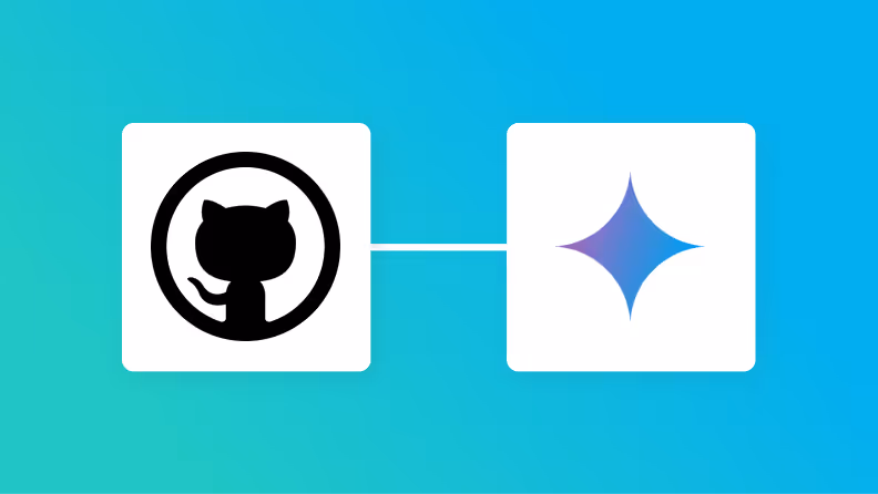GitHubとGeminiの連携イメージ