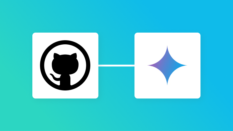 GitHubとGeminiの連携イメージ