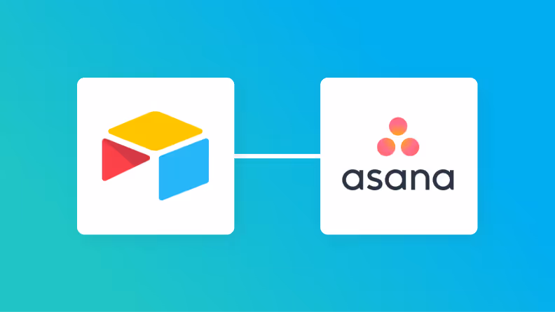 AirtableとAsanaの連携イメージ