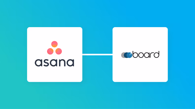 Asanaとboardの連携イメージ