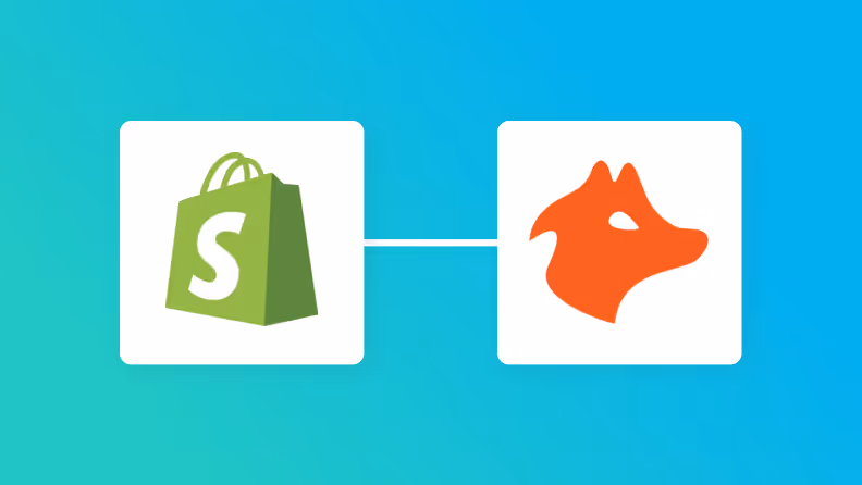 ShopifyとHunterの連携イメージ